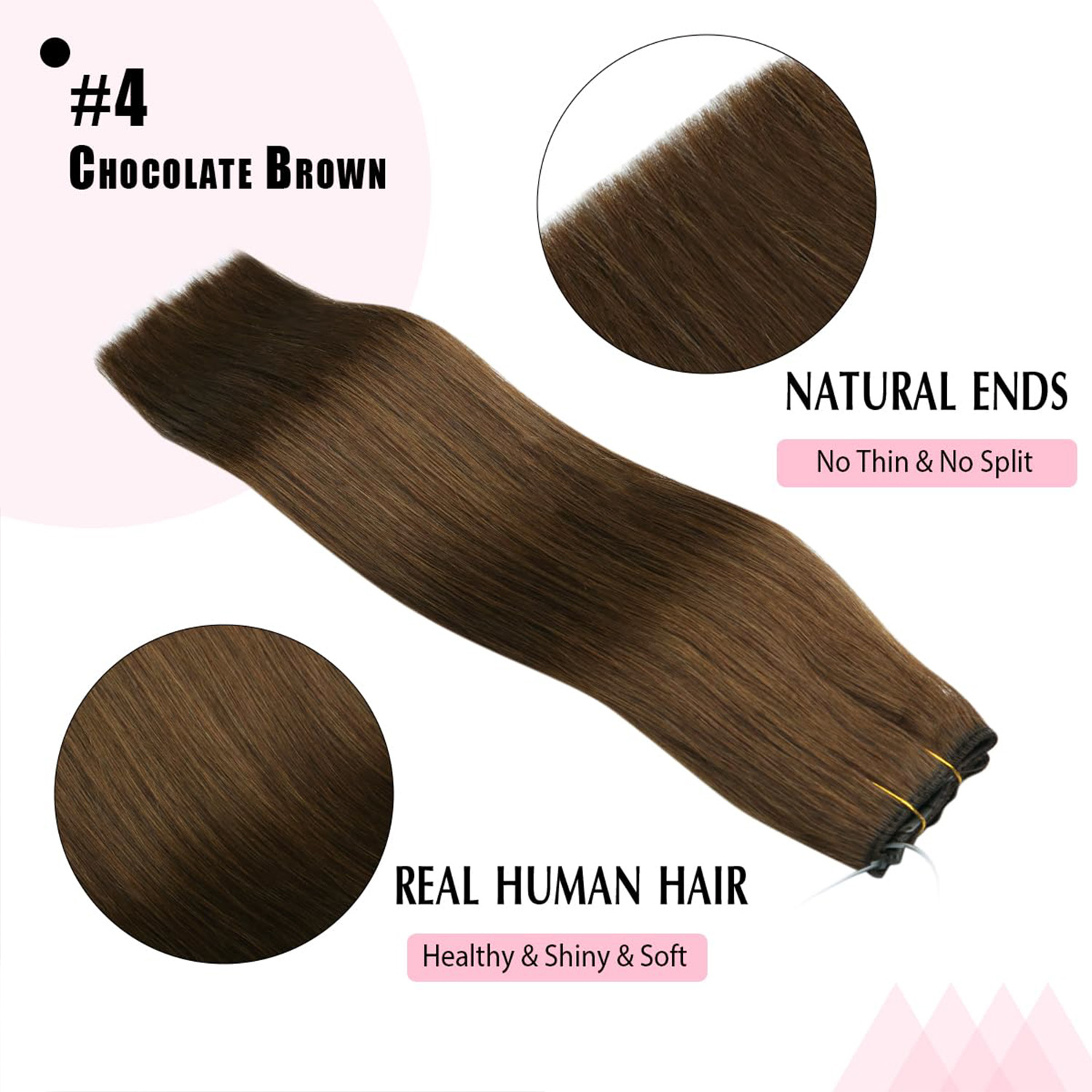Invisible Halo Hair Extensions - đánh giá và giá Seamless Clip In Hair Extensions Human Hair