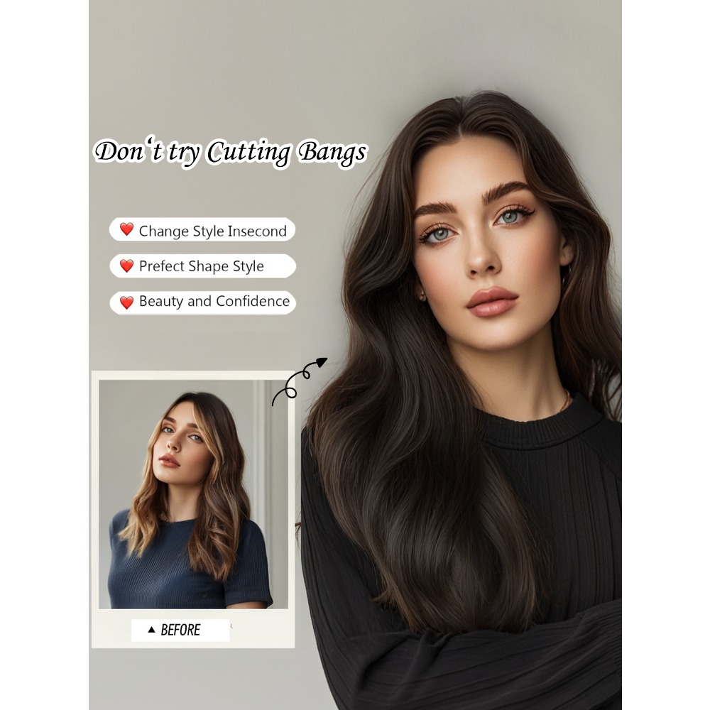 100% Human Hair Toppers Brown  - đánh giá và giá Seamless Clip In Hair Extensions Human Hair