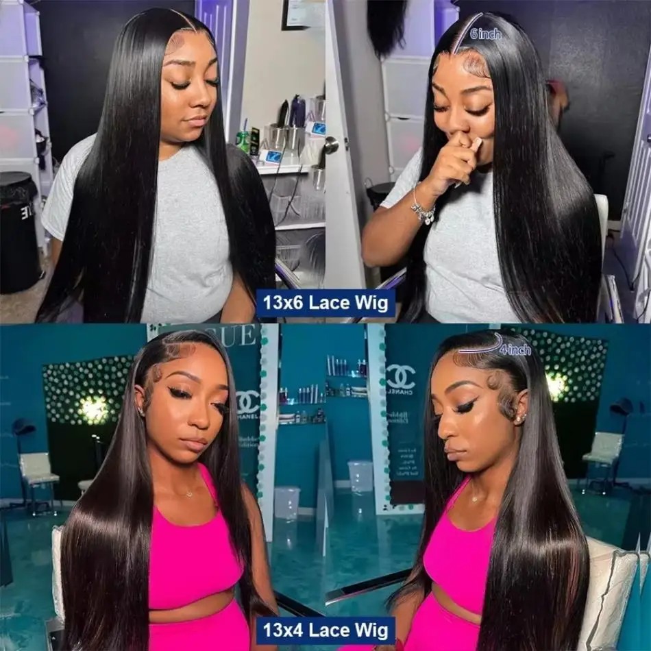 40 Inch Straight Human Hair Wi - đánh giá và giá Lace Front Wigs