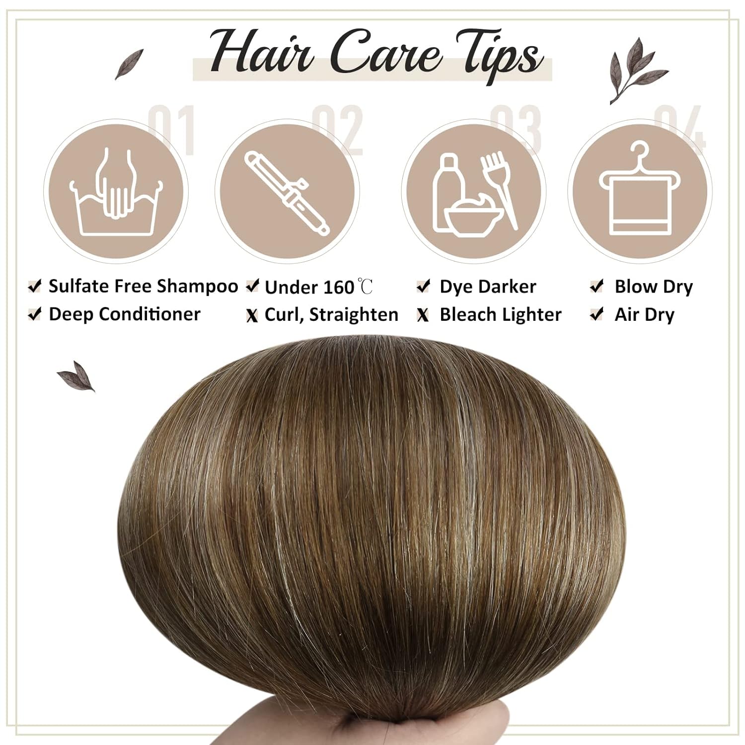 Full Shine Human Hair Extensio - đánh giá và giá Seamless Clip In Hair Extensions Human Hair