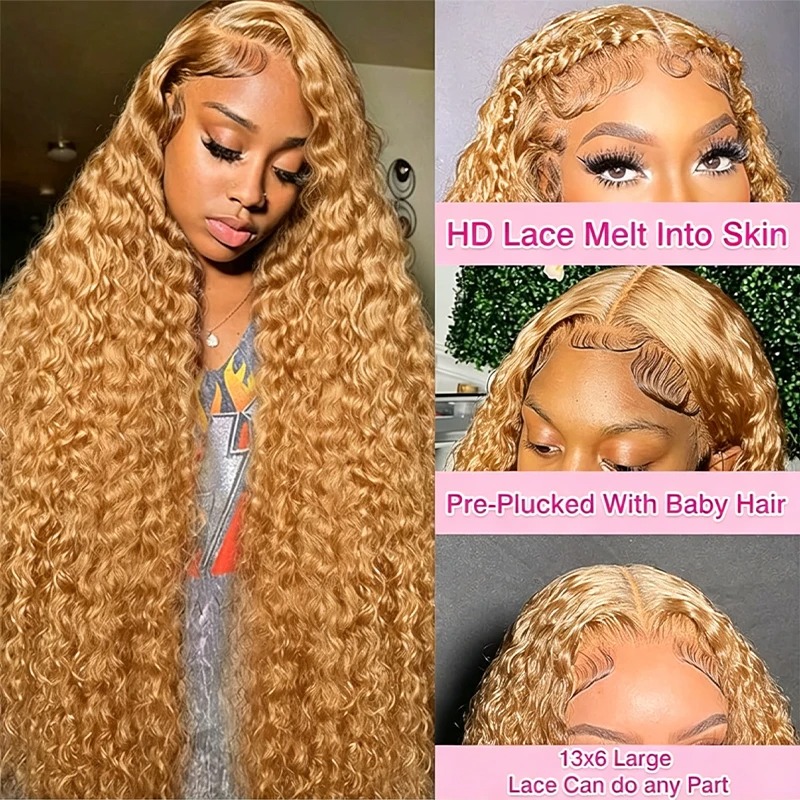 34 38Inch Honey Blonde Wig Hum - đánh giá và giá Lace Front Wigs