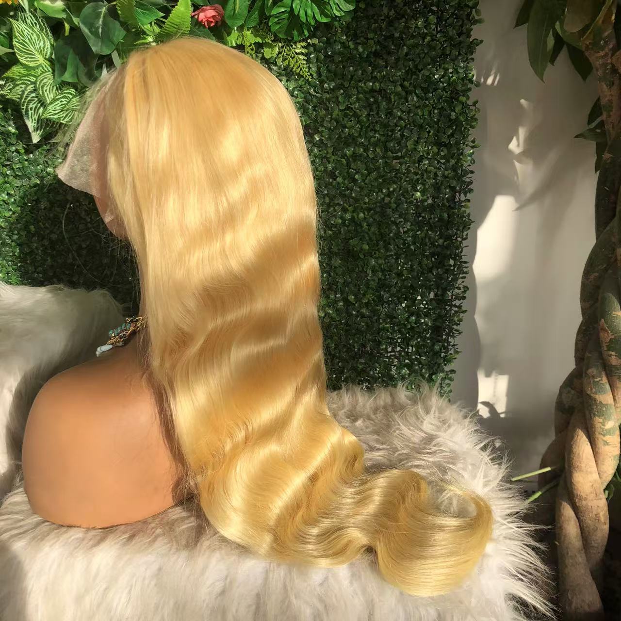 13x6 Lace Front 613 Wig Human  - đánh giá và giá 613 Blonde Body Wave Lace Front Wig
