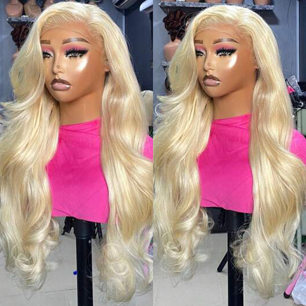 Invisible Drawstring 360 Hd La - đánh giá và giá 613 Blonde Body Wave Lace Front Wig